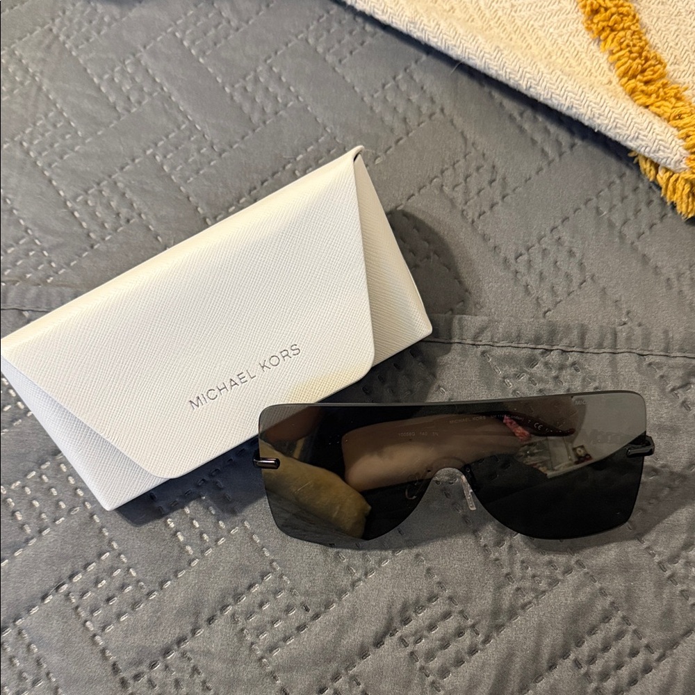 Michael Kors Sleek Black Sunglasses